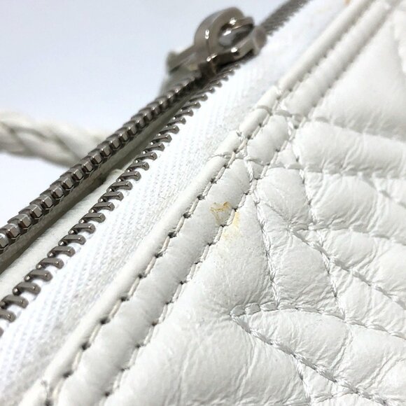 BALENCIAGA White Leather Bag - Picture 9 of 15